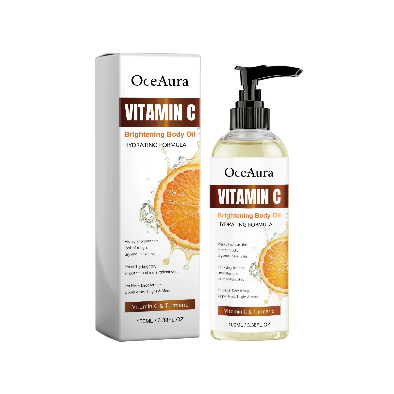 Turmeric Vitamin C Brightening and Hydrating Body Oil - 18