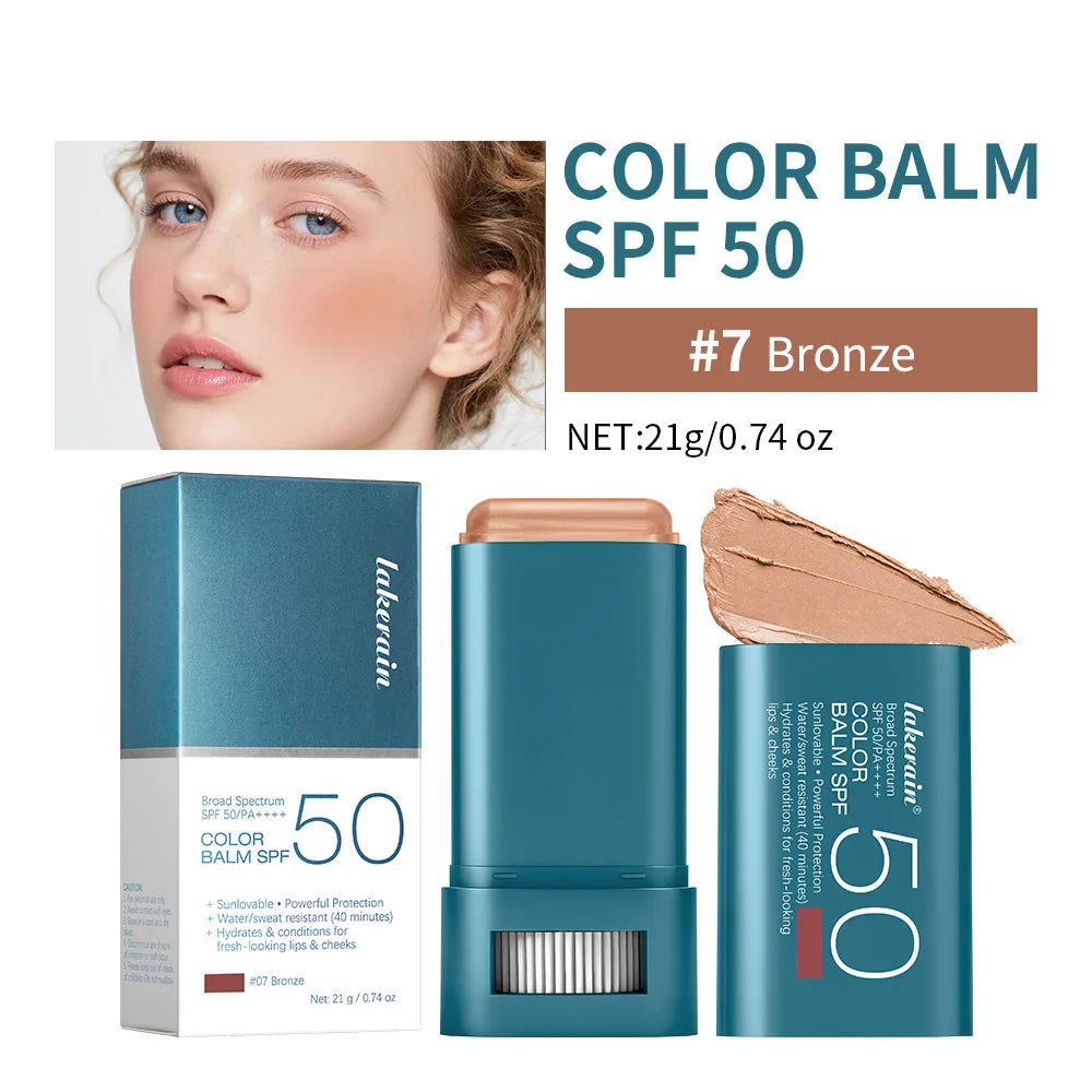Hydrating SPF 50 Sunscreen Blush Balm Stick