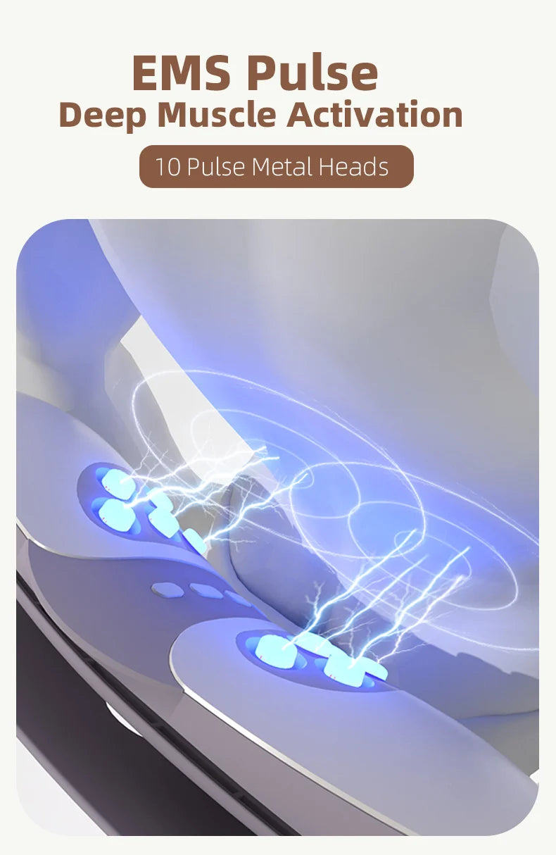 Electric Lumbar Traction Massager for Back Pain Relief