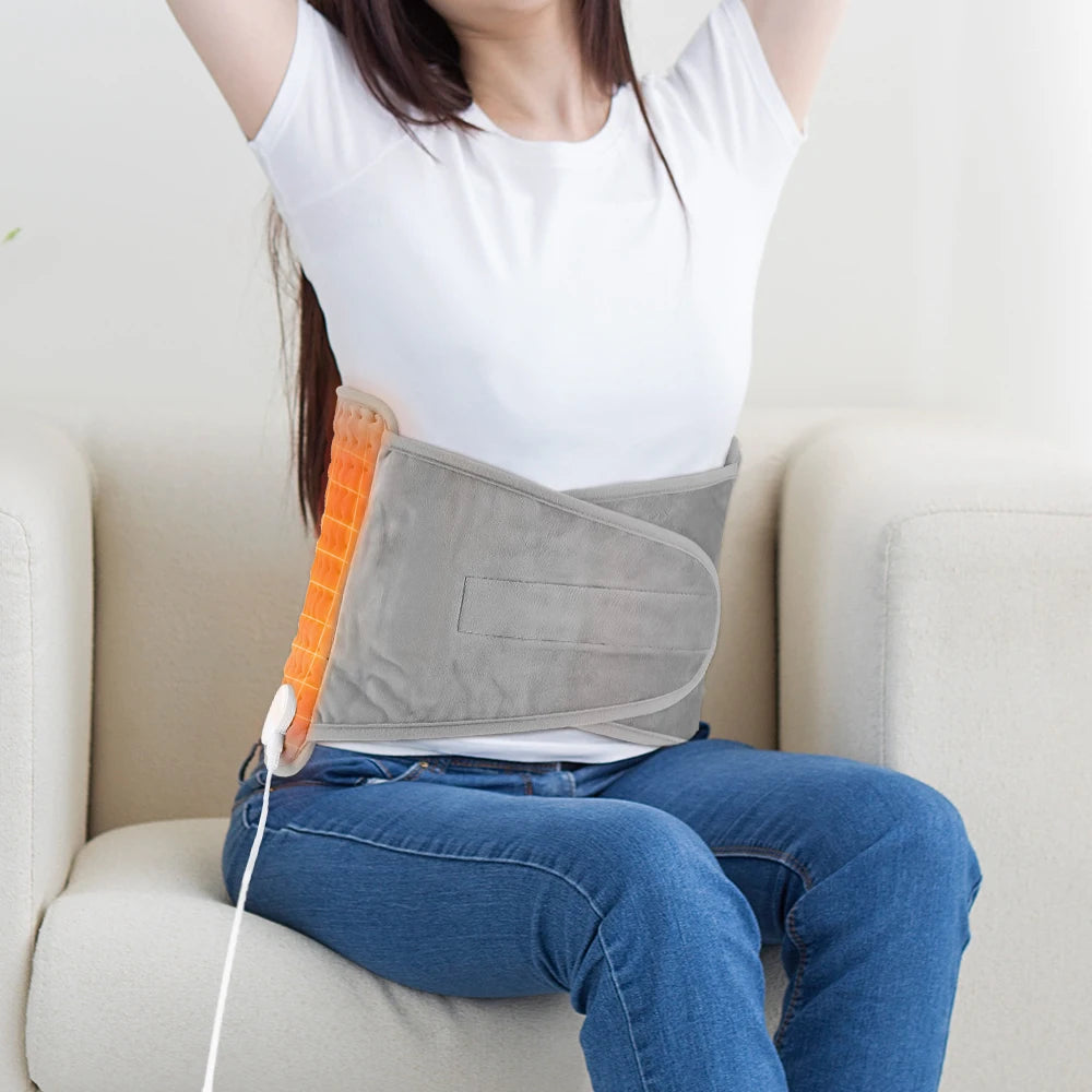 Electric Heated Waist and Back Support Belt