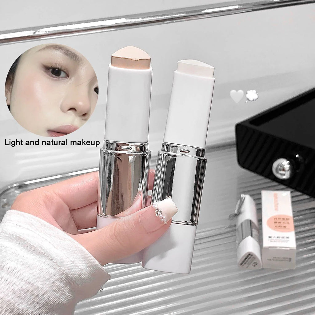 Dual-Ended Foundation Stick with Built-in Blending Brush