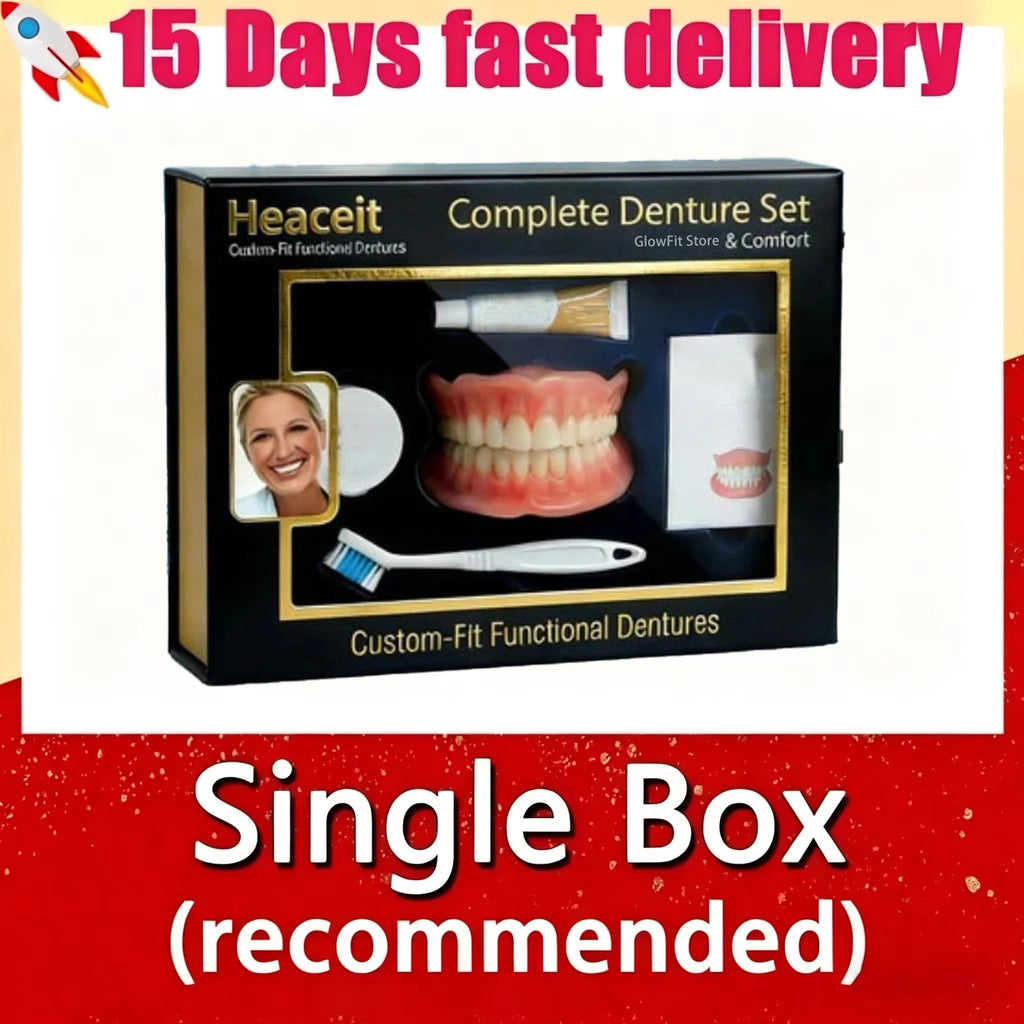 Comfort Fit Natural Looking Denture Set