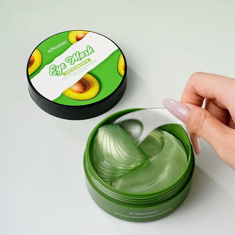 Hydrating Avocado Eye Mask for Dark Circles