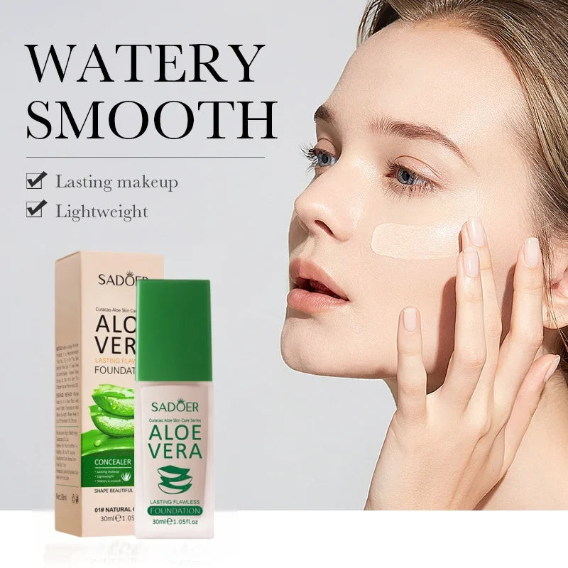 Aloe Vera Waterproof Liquid Foundation