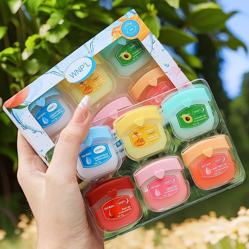 12-Piece Moisturizing Lip Balm Set for Soft Hydrated Lips