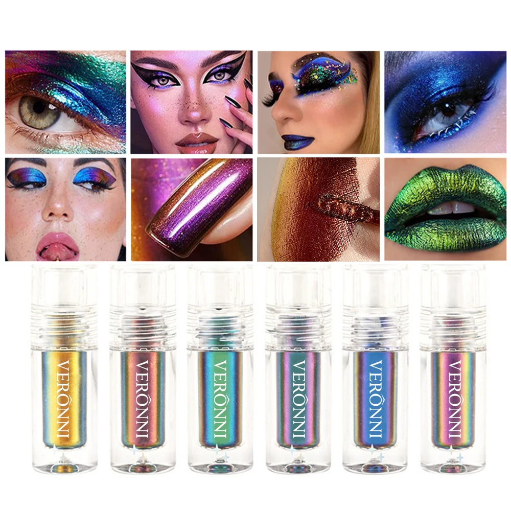 Color-Shifting Multi-Chrome Liquid Eyeshadow - 3