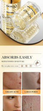 Hydrating Rice Extract Facial Cream for Radiant Skin