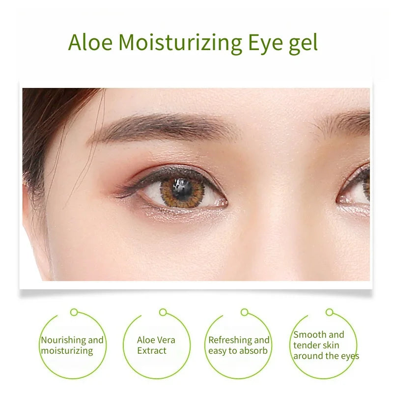 Hydrating Aloe Vera Cooling Eye Gel for Tired Eyes
