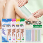 Pain-Free Cold Wax Hair Removal Strips for Smooth Skin
