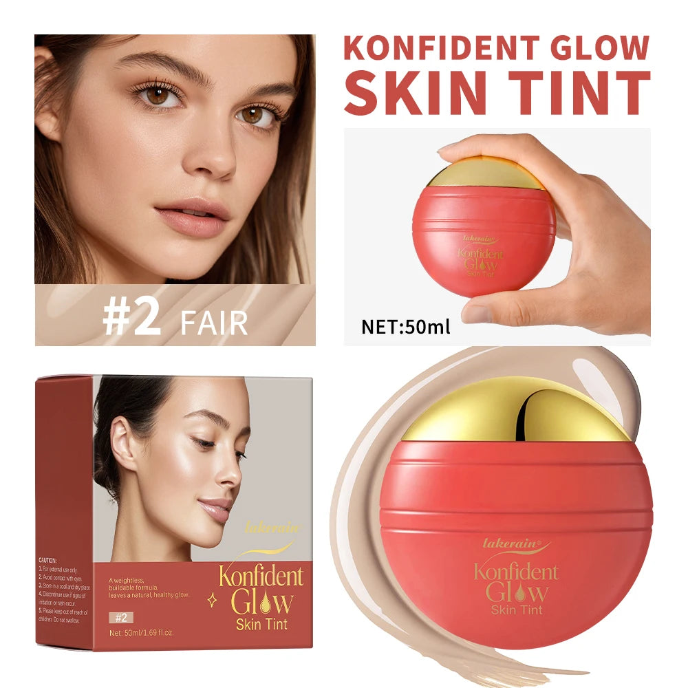 Hydrating Glow Skin Tint Foundation for Radiant Complexion