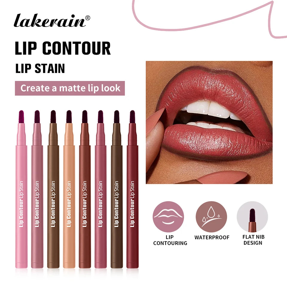 Waterproof Felt-Tip Lip Liner Stain for Sculpted Lips - 20