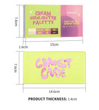 8-Color Cream Contour, Blush and Highlighter Palette