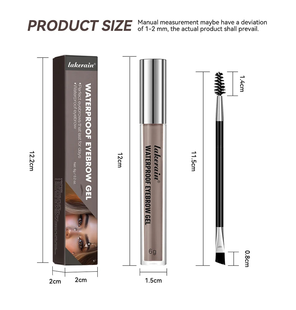 Waterproof Long-Lasting Eyebrow Tint Gel - 14