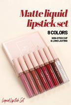 Waterproof Matte Liquid Lipstick Set