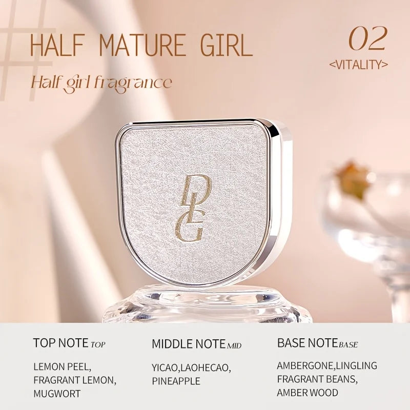 Portable Mirror Solid Perfume for Long-Lasting Fragrance - 11