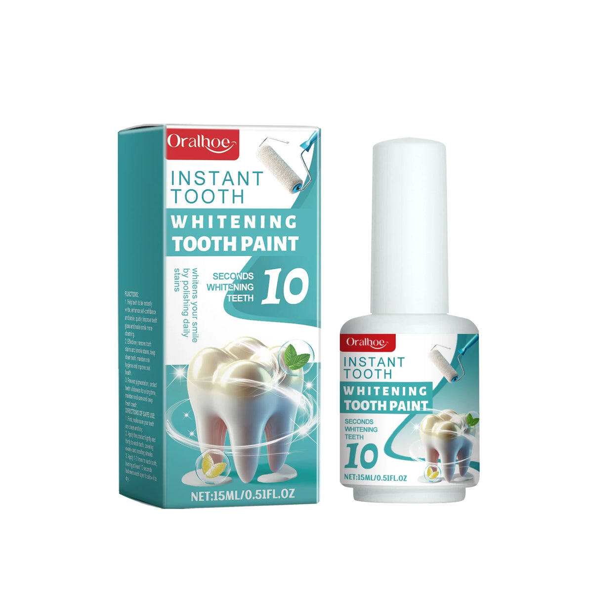 Instant Teeth Whitening Enamel Paint