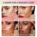 Multi-Purpose Face Sculpting and Bronzing Stick