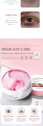 Rose Hyaluronic Acid Moisturizing Eye Mask