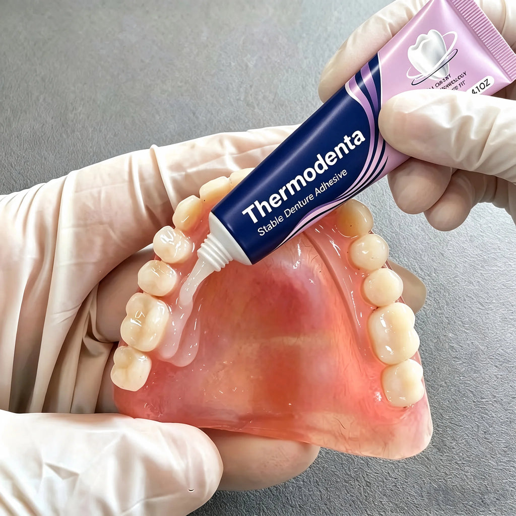 Thermoplastic Denture Adhesive Cushioning Liner
