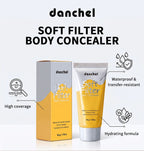 Waterproof Full-Coverage Body Concealer for Scars and Tattoos