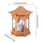 Portable Ultrasonic Pavilion Humidifier for Desk and Bedroom