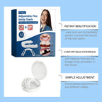 Adjustable Snap-On Cosmetic Dentures for Instant Perfect Smile