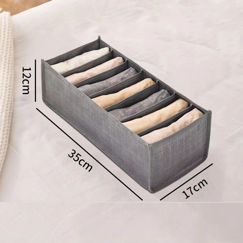 Foldable Compartment Organizer for Jeans and Trousers - 9