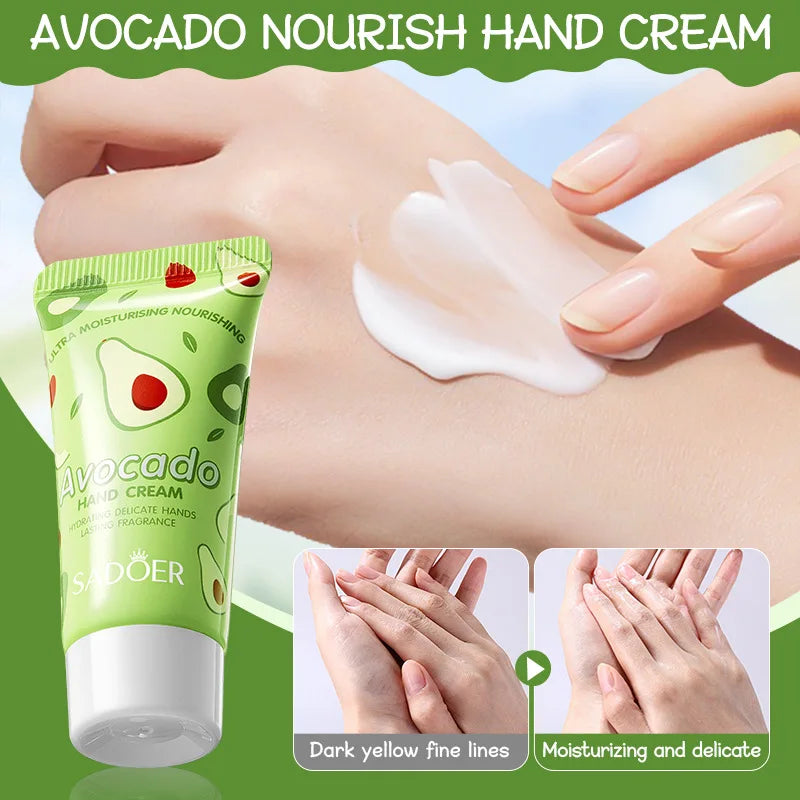 Moisturizing Peach Hand Cream and Lip Balm Set