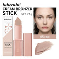 Cream Bronzer and Contour Stick for Sculpted Face Makeup