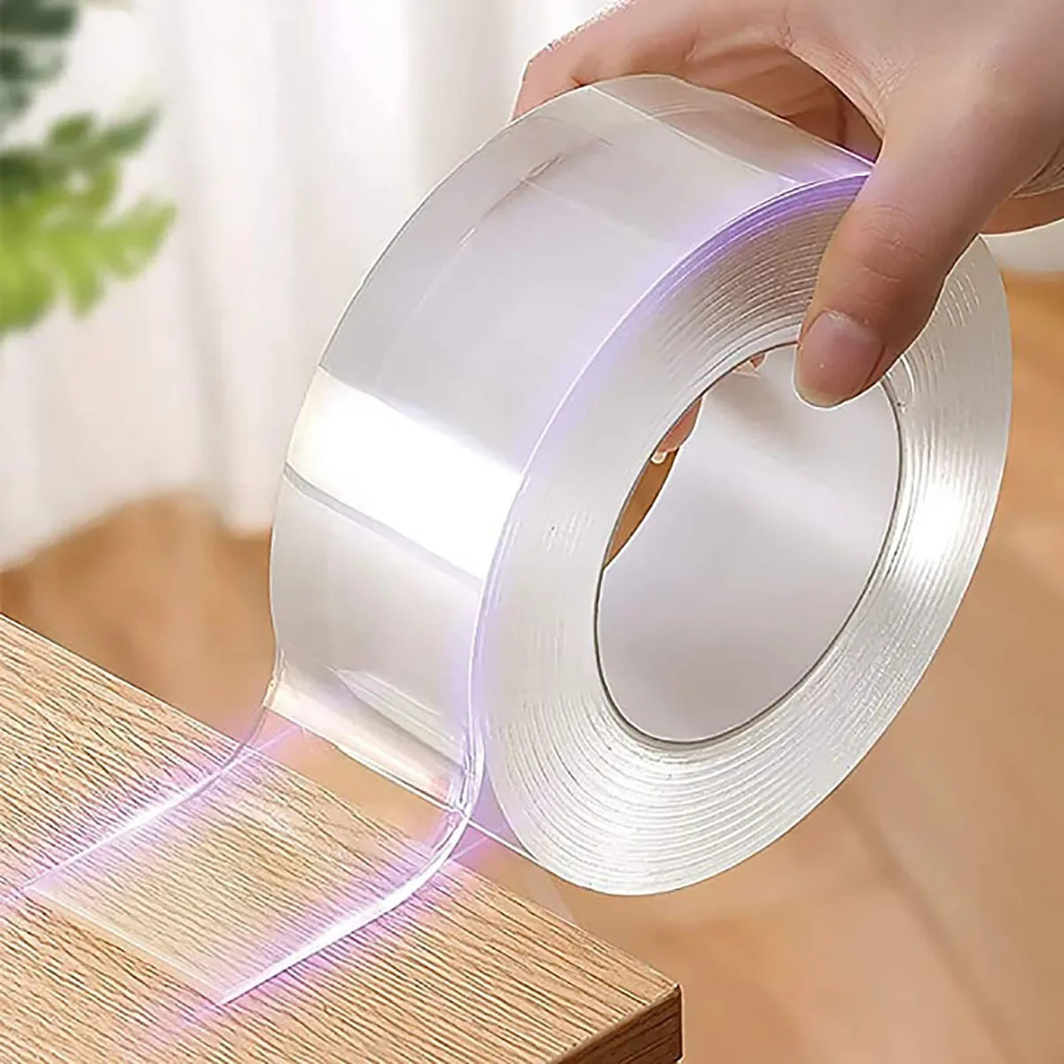 Reusable Double-Sided Nano Adhesive Mounting Tape - 1
