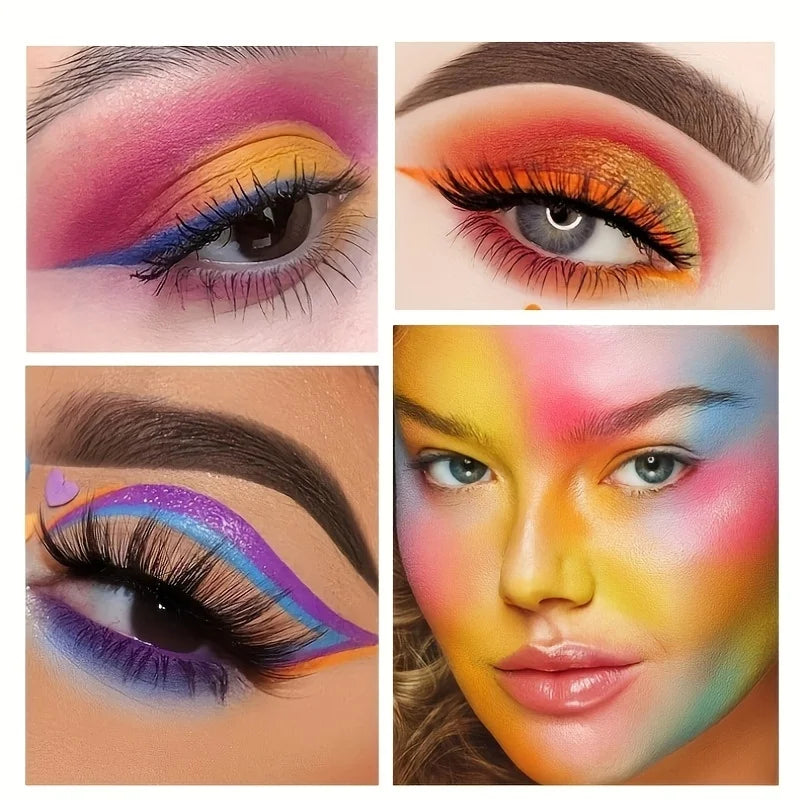 24-Color Professional Face and Body Paint Kit for Parties
