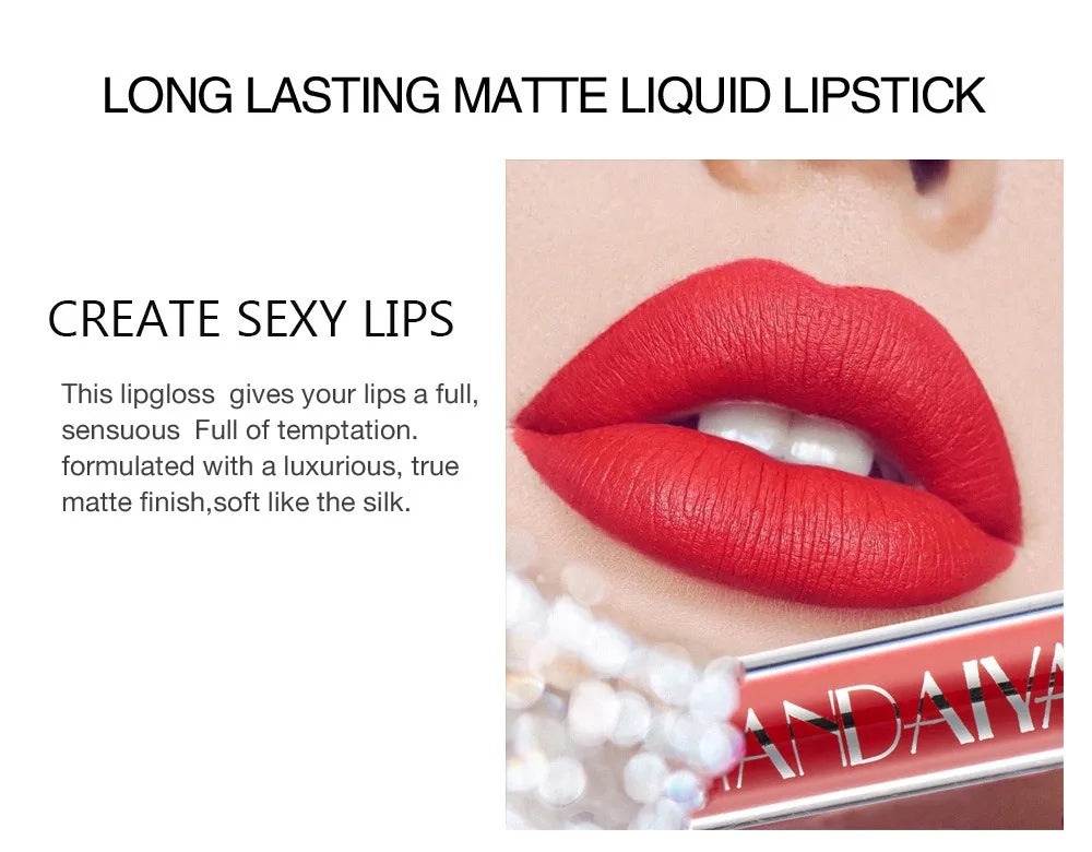 Velvet Matte Liquid Lipstick Set