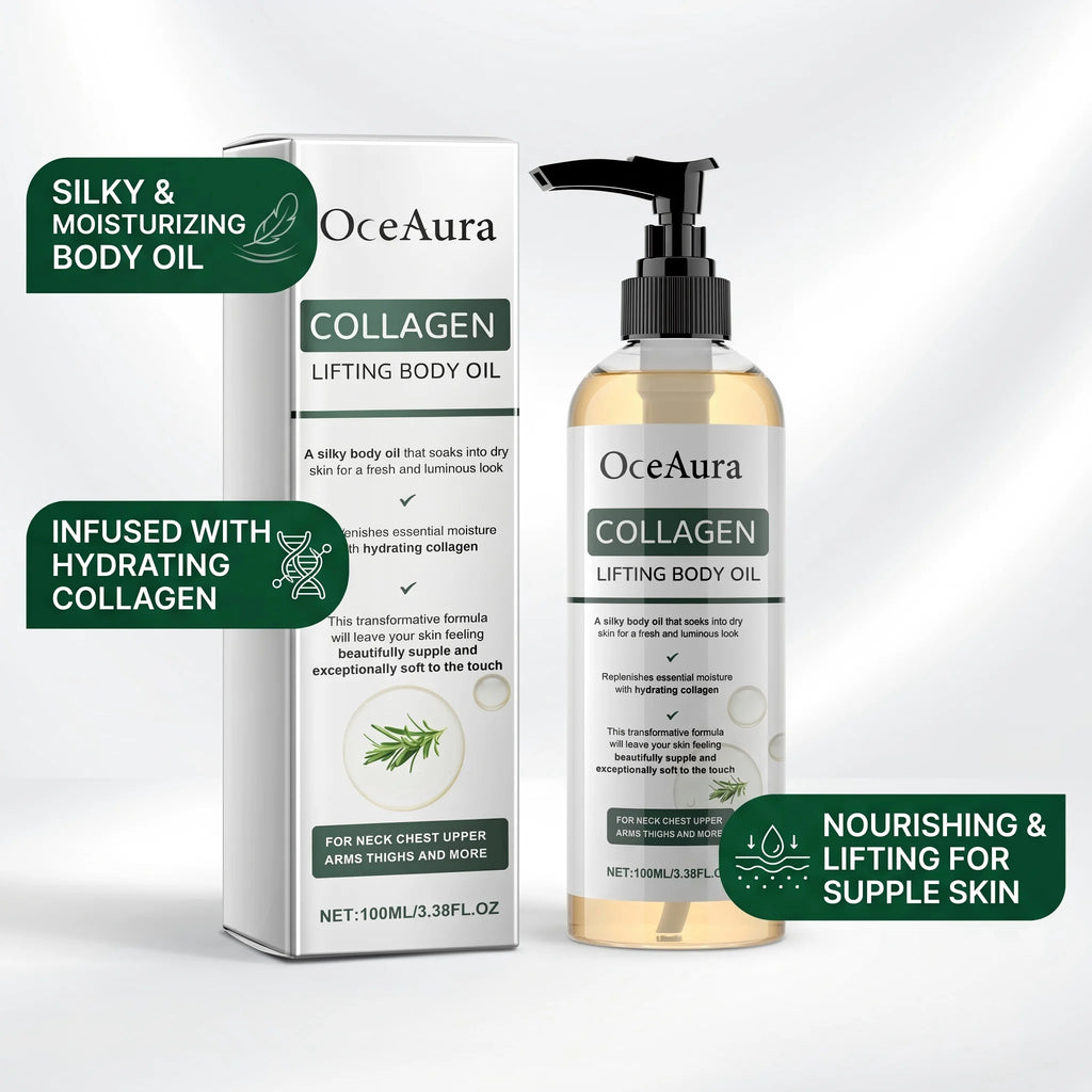 Collagen Firming Body Oil for Skin Tightening and Hydration