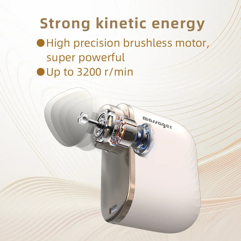 Portable Deep Tissue Muscle Massage Gun