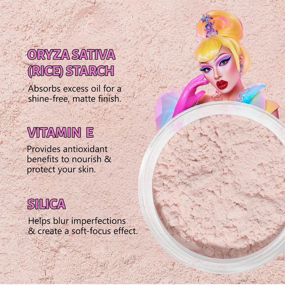 Matte Finish Oil-Control Setting Powder