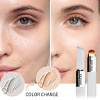 Color-Changing Foundation Stick with Built-in Brush