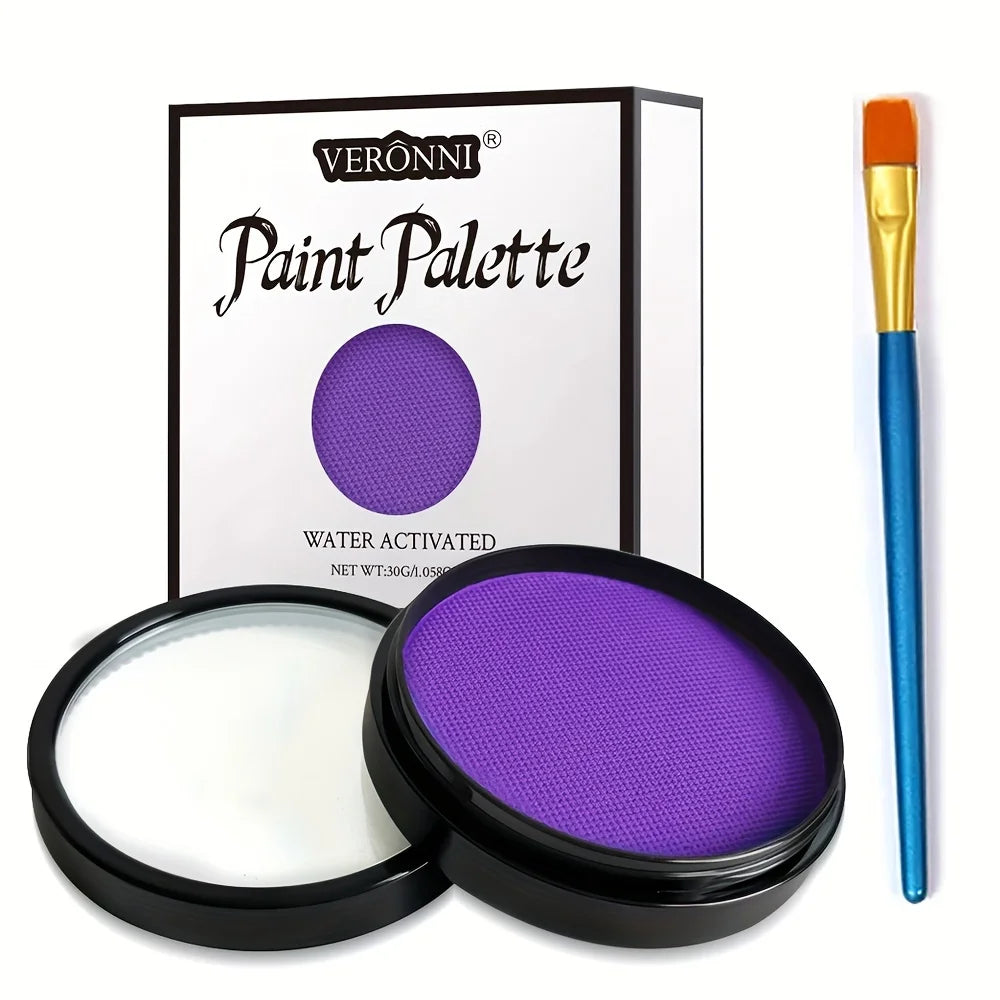 Water-Activated Professional Face and Body Paint