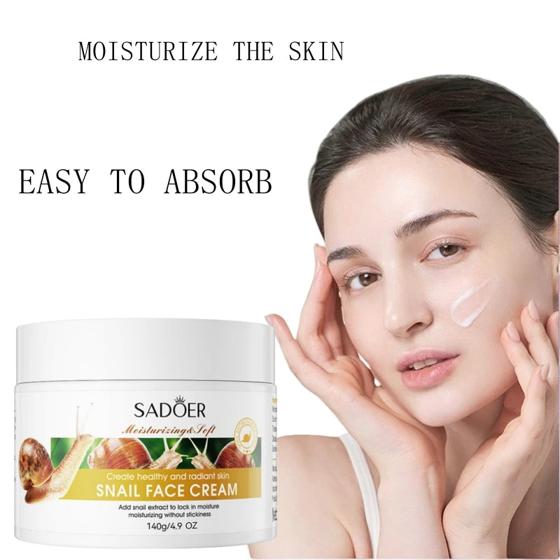 Snail Extract Hydrating Cream for Radiant Skin - 2