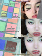 15-Color Shimmer and Matte Eyeshadow Makeup Palette