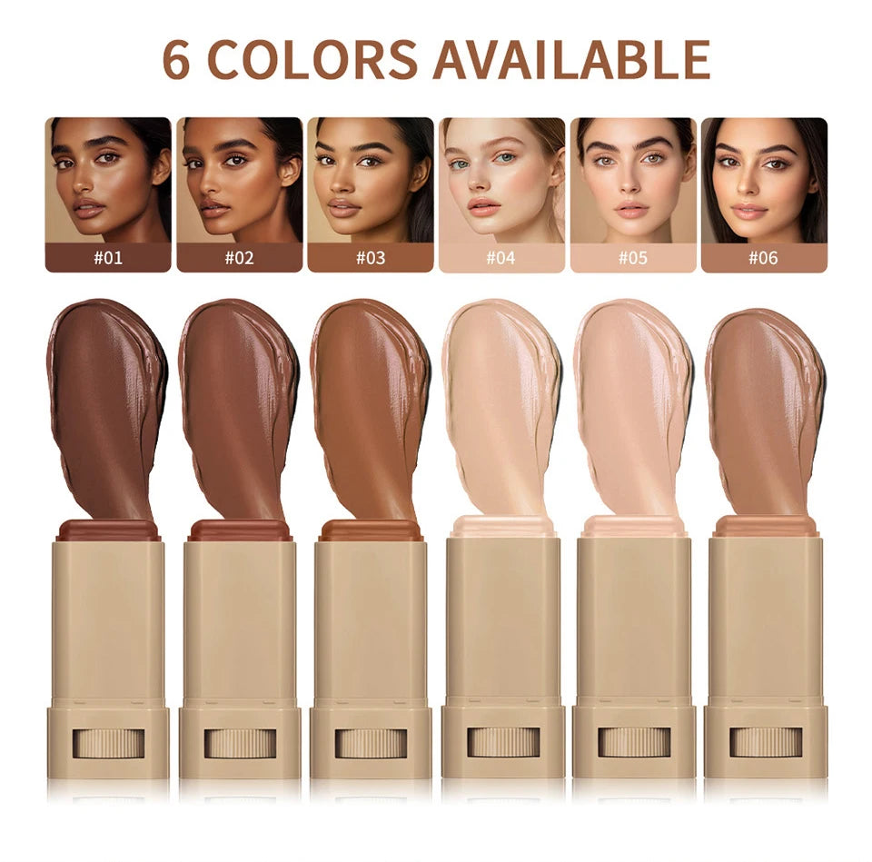 Matte Foundation and Setting Powder Makeup Set