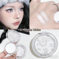 Matte White Face Highlighter and Contour Powder