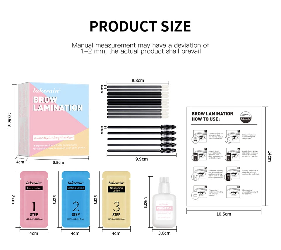 Professional Brow Lamination DIY Kit