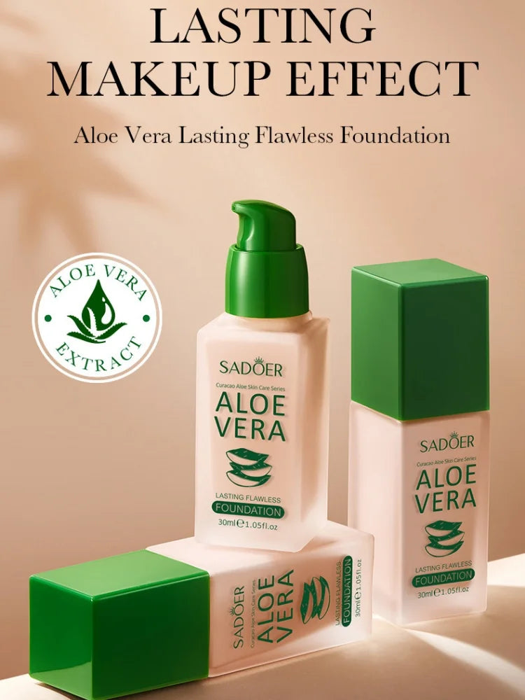 Aloe Vera Waterproof Liquid Foundation
