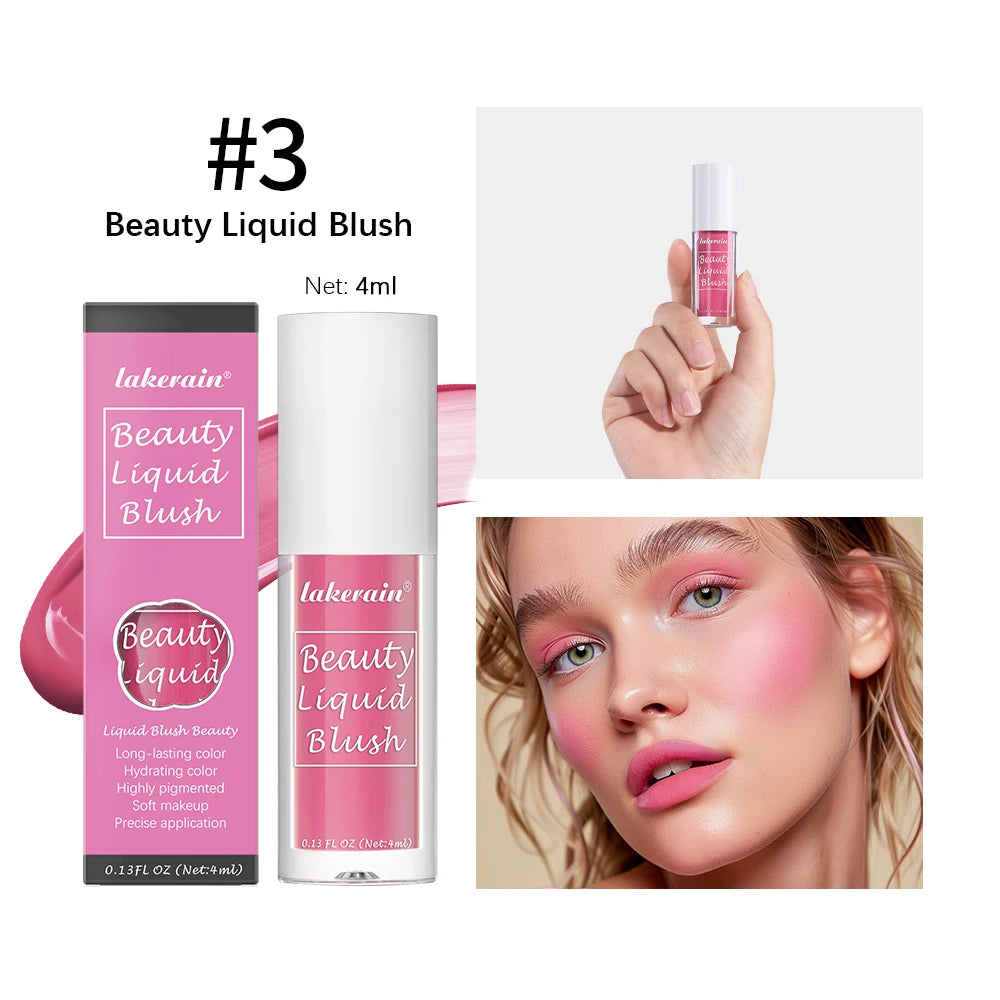 Long-Lasting Waterproof Liquid Blush