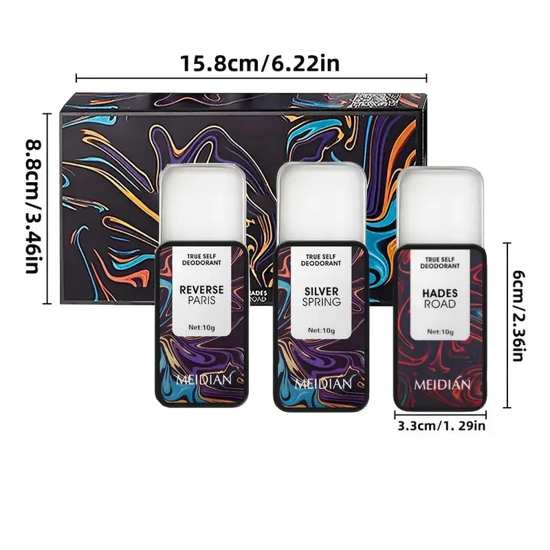 Portable Solid Perfume Balm Set for Long-Lasting Fresh Scent