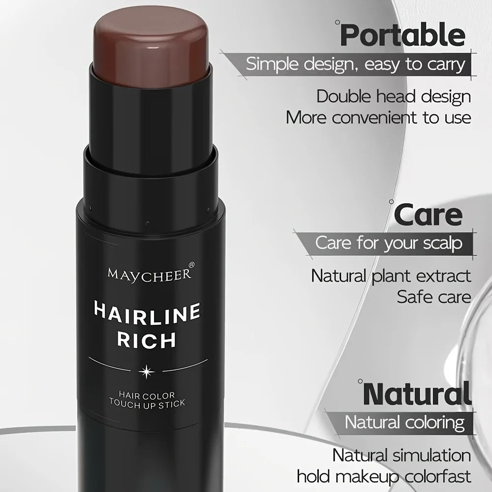 Waterproof Hairline Root Touch-Up Stick for Gray Coverage - 3