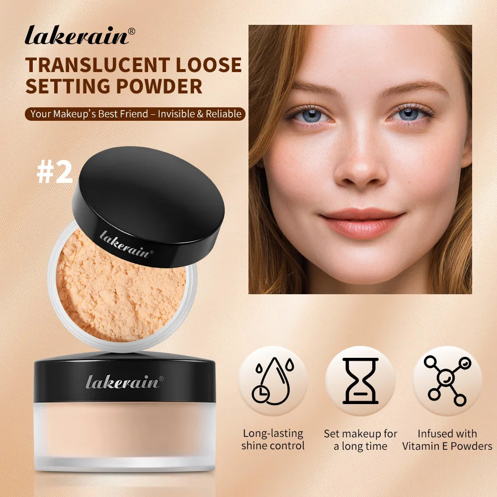 Translucent Matte Loose Setting Powder for Oil Control - 2