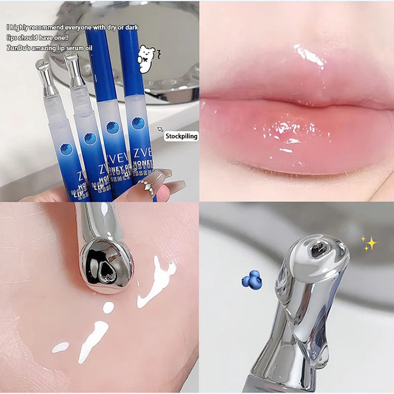 Hydrating Honey Lip Essence Oil for Dry Lips