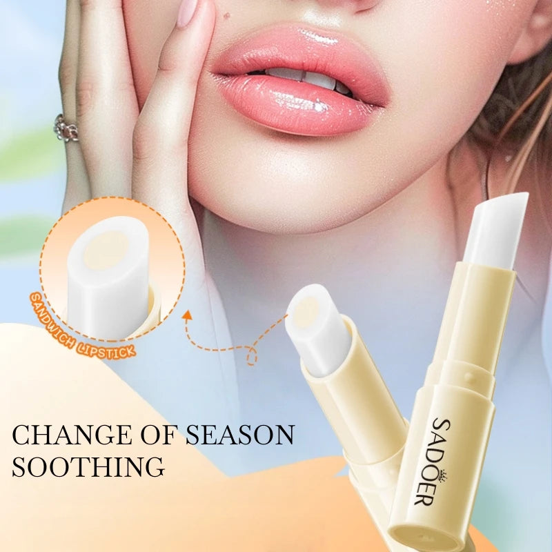 Color-Changing Orange Moisturizing Lip Balm