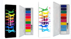 10-Color UV Glow Face and Body Paint Palette